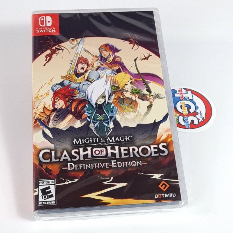 MIGHT & MAGIC Clash of Heroes Definitive Edition Switch US New (Multi-Language)