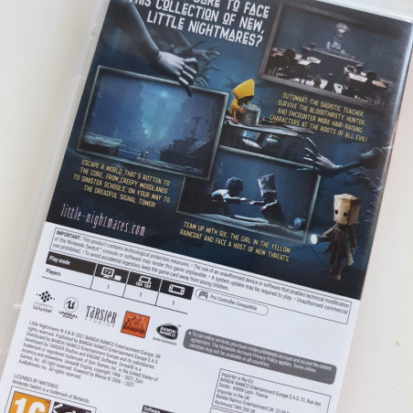 Little Nightmares II Nintendo Switch UK Jeu en Français Vers.USED Bandai Namco Aventure, Plateformes, Casse-tête