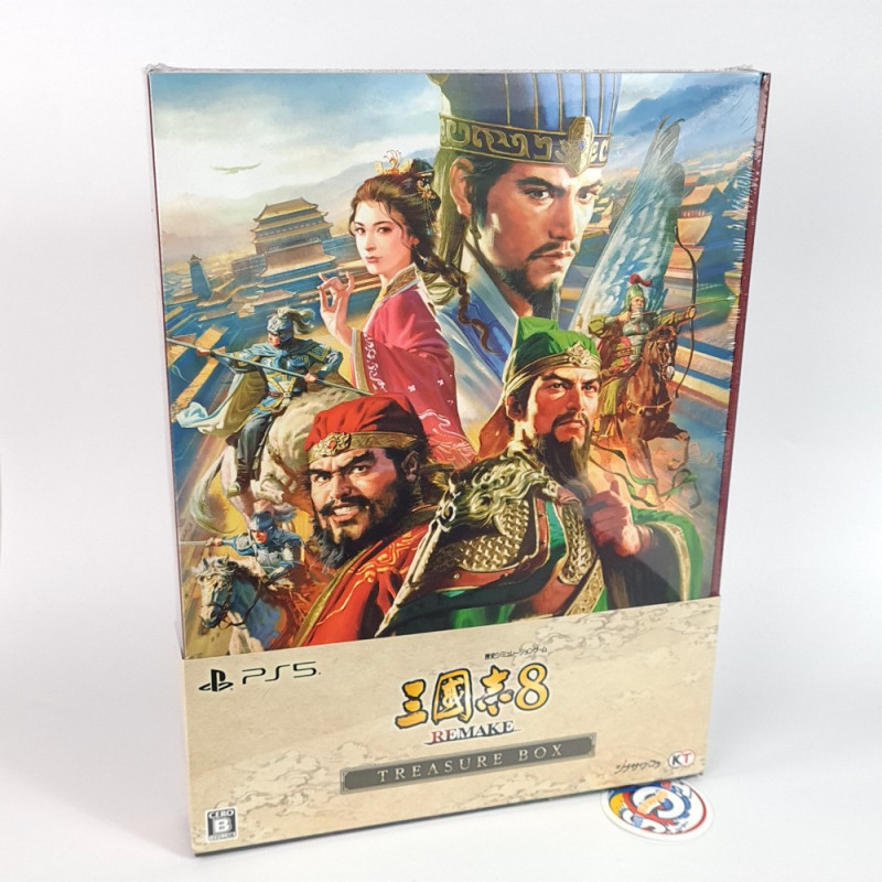 Romance of The Three Kingdoms 8 Remake [Treasure Limited Box] Switch Japan New (Sankokushi/Strategy)