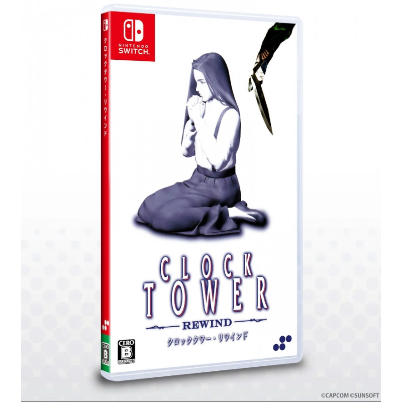 Clock Tower Rewind Switch Japan Game in EN-FR-DE-ES-IT New(Survival Horror/Point'n Click)