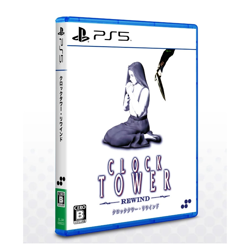 Clock Tower Rewind PS5 Japan Game in EN-FR-DE-ES-IT New(Survival Horror/Point'n Click)