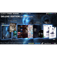 Clock Tower Rewind SDX SuperDeluxe Edition PS5 Japan Game in EN-FR-DE-ES-IT New(Survival Horror/Point'n Click)