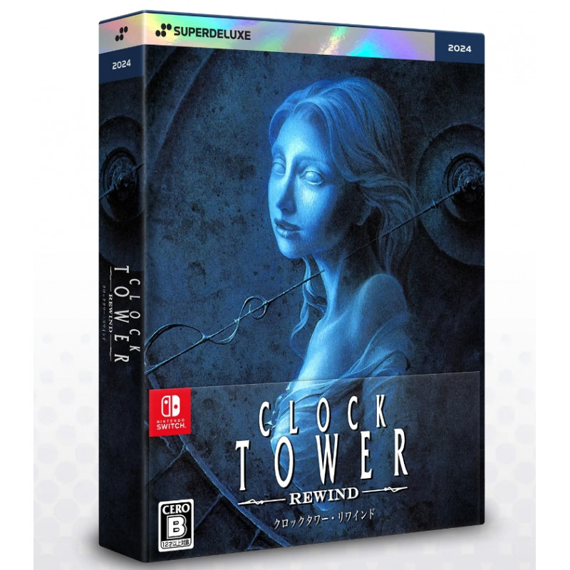 Clock Tower Rewind SDX SuperDeluxe Edition Switch Japan Game in EN-FR-DE-ES-IT New(Survival Horror/Point'n Click)