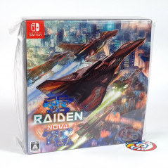 Raiden NOVA Special Limited Edition Switch Japan Game in ENGLISH New (Shmup/Shoot'em up/twin-stick 2D)