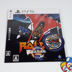 Raiden NOVA +Preorder Bonus PS5 Japan Game in ENGLISH New (Shmup/Shoot'em up/twin-stick 2D)