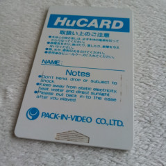 Lode Runner Lost Labyrinth Double Notice FR Nec PC Engine Hucard Japan Ver. PCE Reg.Card (DV-LN1)