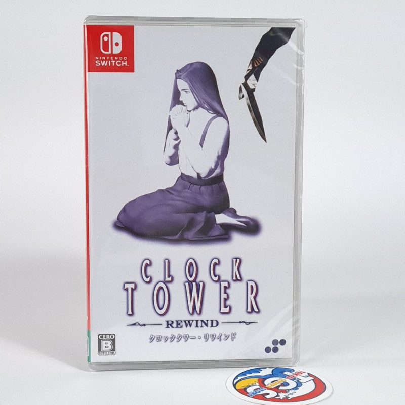 Clock Tower Rewind Switch Japan Game in EN-FR-DE-ES-IT New(Survival Horror/Point'n Click)