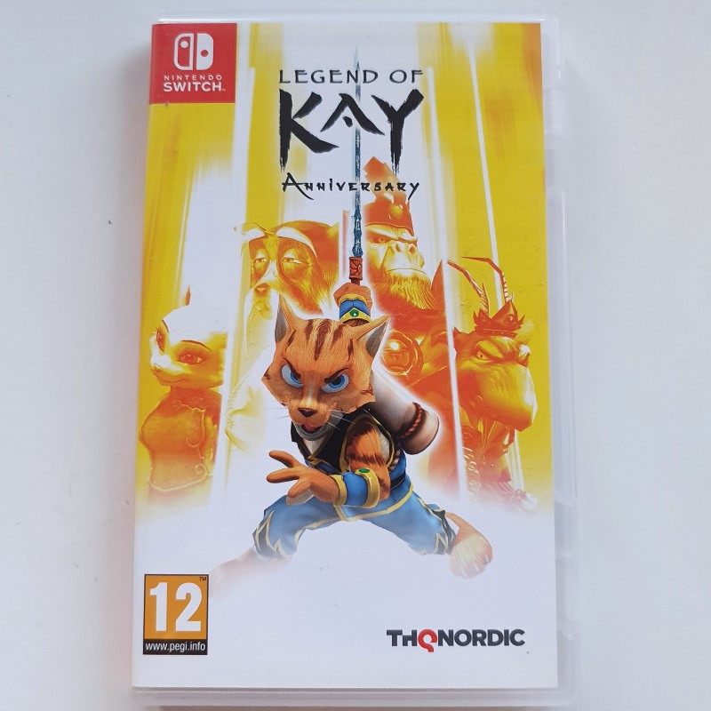 Legend of Kay Anniversary Nintendo Switch FR Vers.USED THQ Nordic Aventure, Action