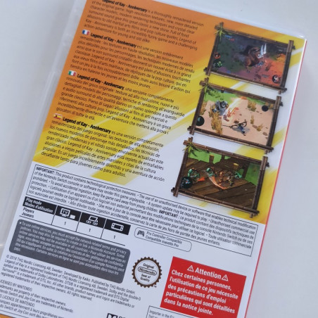 Legend of Kay Anniversary Nintendo Switch FR Vers.USED THQ Nordic Aventure, Action