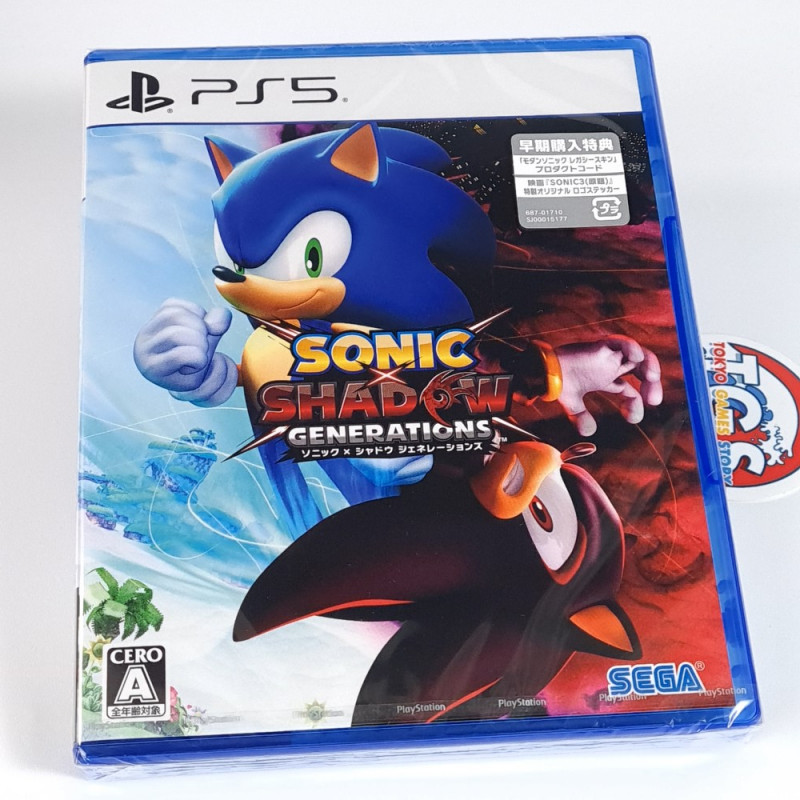 Sonic x Shadow Generations PS5 Japan Ed. New (Multi-Language)