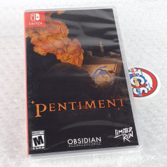 Pentiment Nintendo SWITCH US Limited Run LRG229 (Game in EN-FR-ES-DE-IT-PT-KR-JP) New