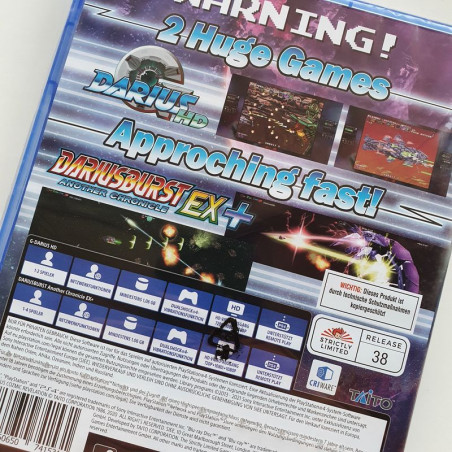 Darius Cozmic Revelation PS4 Strictly Limited UK Ver.NEW Shoot Them Up / SHMUP Playstation 4