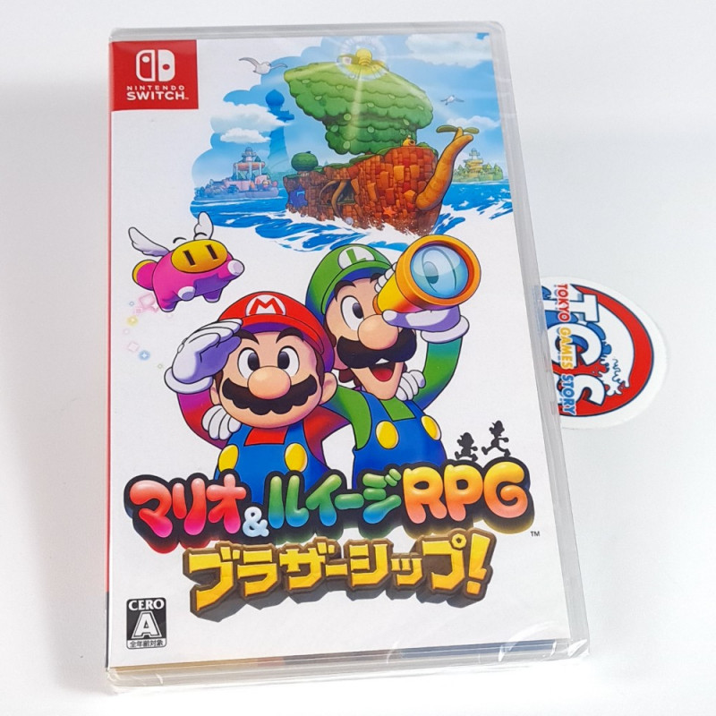 Mario & Luigi Brothership Nintendo Switch Japan Game in EN-FR-DE-ES-IT-PT-NL New