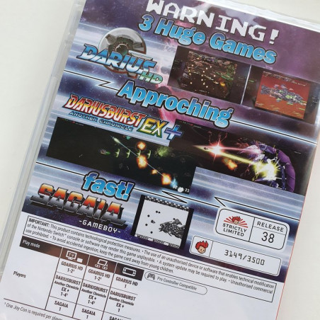 Darius Cozmic Revelation Nintendo Switch Strictly Limited UK Ver.NEW  Shoot Them Up / SHMUP / Shooting