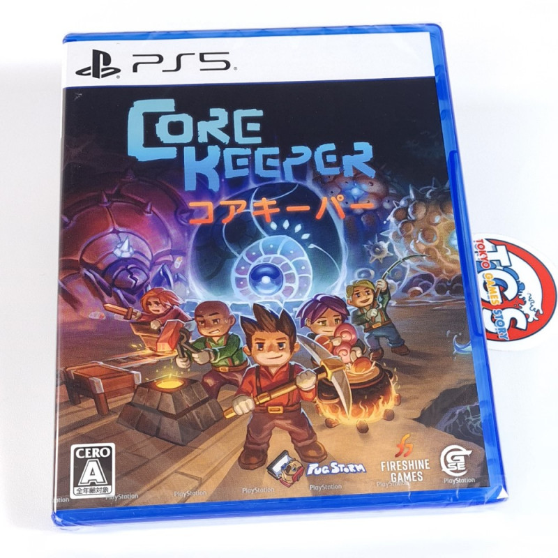 Core Keeper PS5 Japan Game in EN-FR-ES-IT-DE-PT (Action Adventure) New