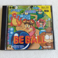 Be Ball Nec PC Engine Hucard Japan Ver. PCE Chew Man Fu Hudson Soft Vol.28 1990 (DV-LN1)