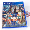 Raiden NOVA +Preorder Bonus PS4 Japan Game in ENGLISH New (Shmup/Shoot'em up/twin-stick 2D)