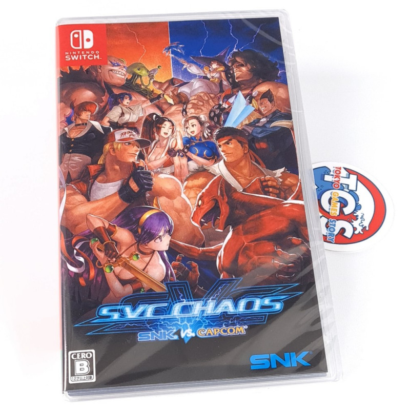 SNK vs. Capcom: SVC CHAOS Switch Japan Edition New (Multi-Language)