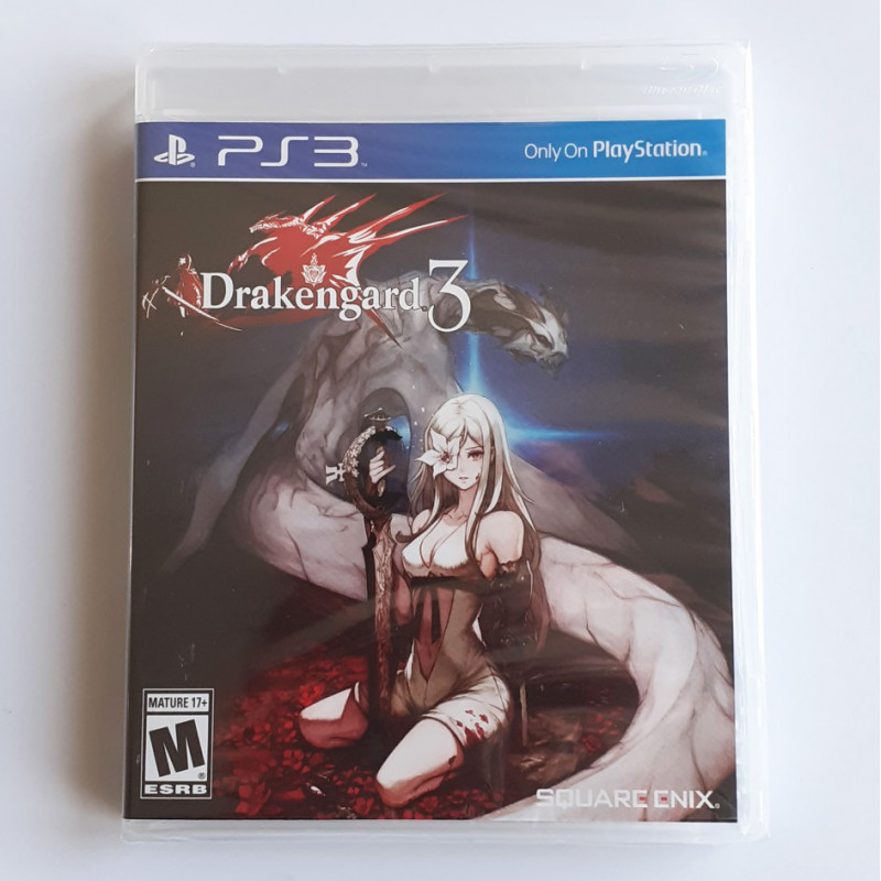 DRAKENGARD 3 PS3 US Game In EN-FR NewSealed Playstation 3 Drag-on Dragoon Nier Square Enix Action RPG