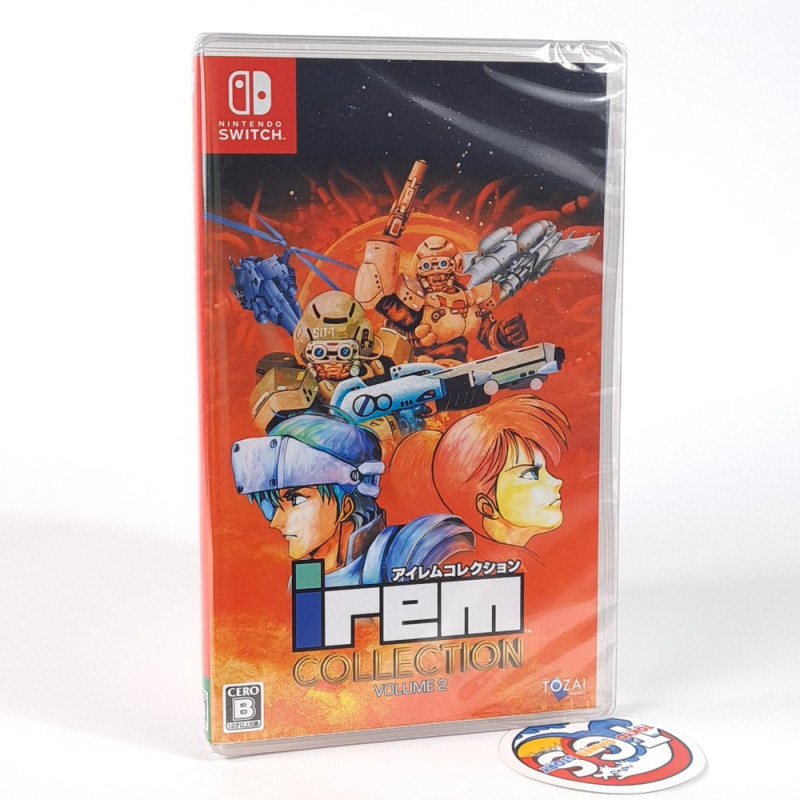 Irem Collection Volume 2 Switch Japan New (Multi-Language/3 Games:Gunforce/Air Duel/Geo Storm)