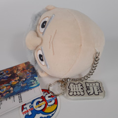 Plush Peluche Fanthful Ace Attorney (Gyakuten) Keychain Judge Japan New