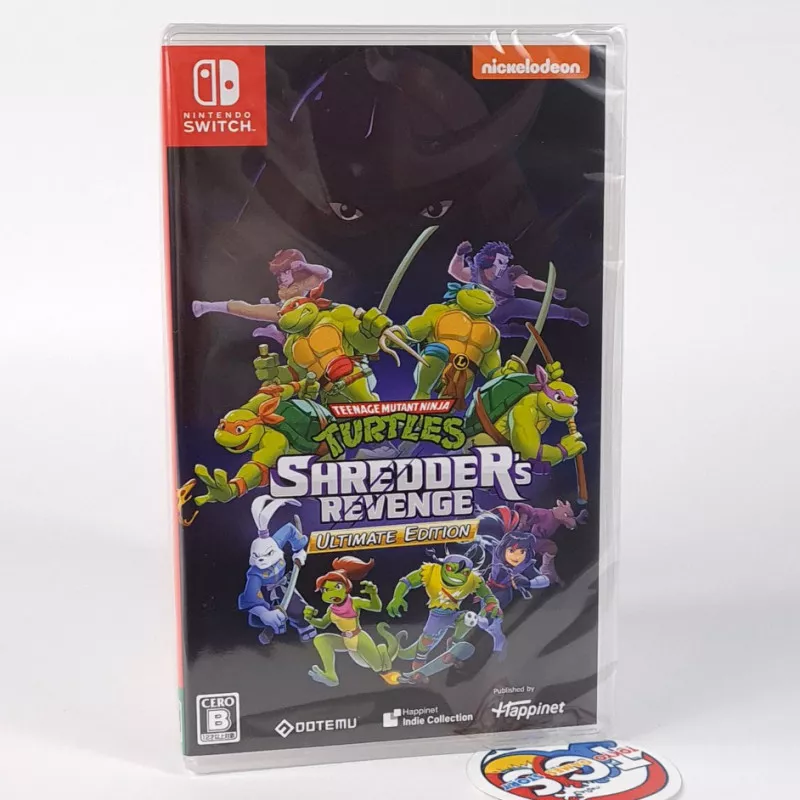 TMNT Shredder's Revenge Nintendo Switch - CIB Japan factory COLLECTORS EDITION !!