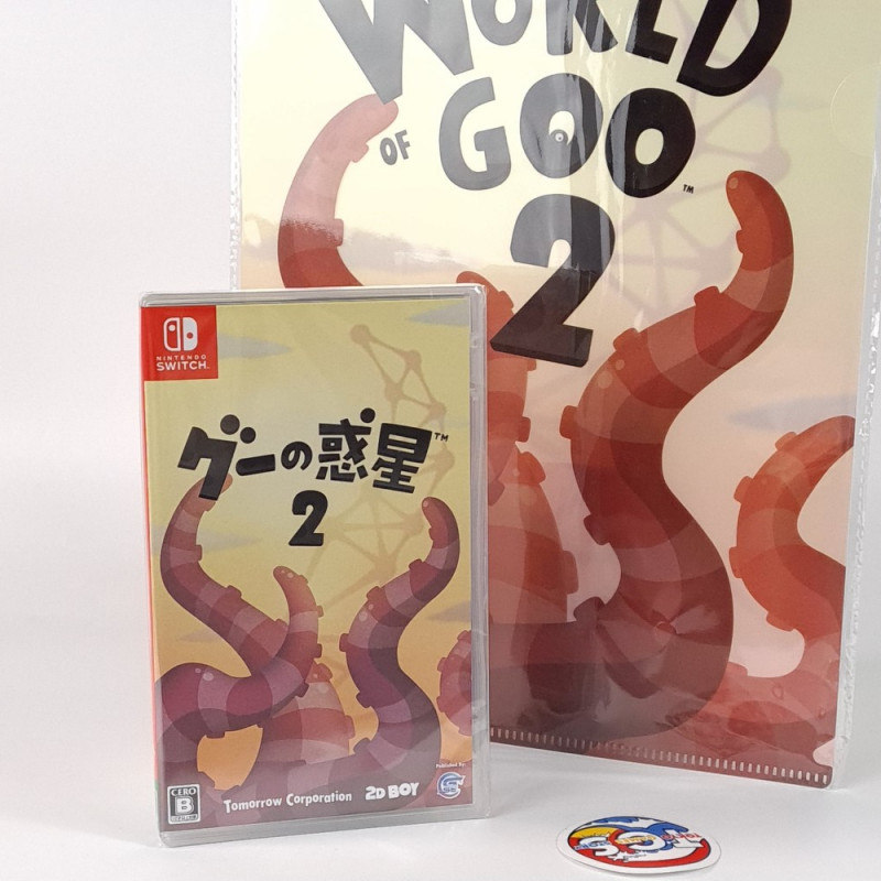 World of Goo 2 +Bonus Switch Japan Edition (Game in Multi-Language) NEW