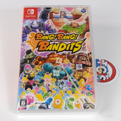 Bang! Bang! Bandits Nintendo Switch Japan New (4P Gun Shooting Action Game)