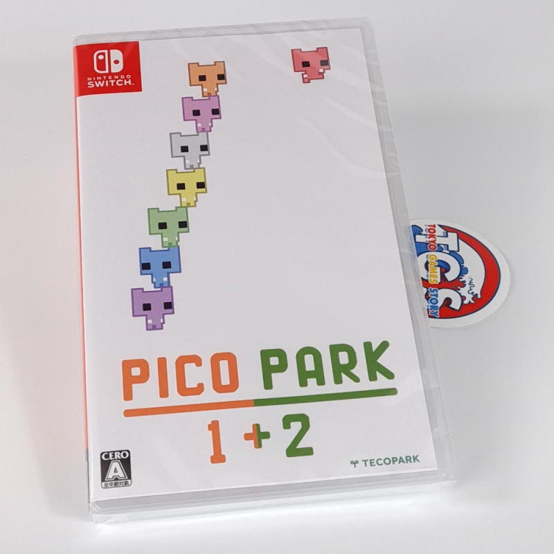 PICO PARK 1+2 Nintendo Switch Japan New (2 Action-Puzzle Games in Multi-Language)