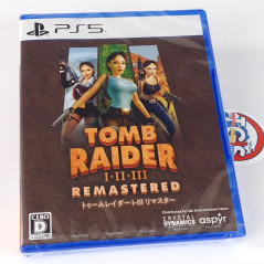 Tomb Raider I-III Remastered Starring Lara Croft PS5 Japan Ed.(Multi-Language) New