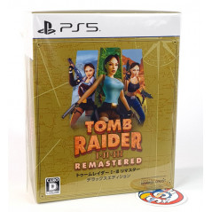 Tomb Raider I-III Remastered Starring Lara Croft Deluxe Edition PS5 Japan New (Multi-Language)