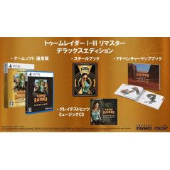 Tomb Raider I-III Remastered Starring Lara Croft Deluxe Edition PS5 Japan New (Multi-Language)