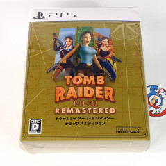 Tomb Raider I-III Remastered Starring Lara Croft Deluxe Edition PS5 Japan New (Multi-Language)