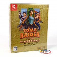 Tomb Raider I-III Remastered Starring Lara Croft Deluxe Edition Switch Japan New (Multi-Language)