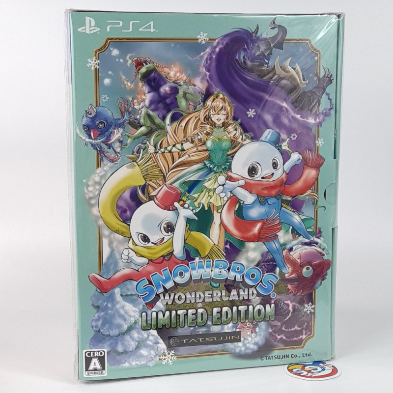 Snow Bros. Wonderland Limited Edition PS4 Japan Edition New (Multi-Language)