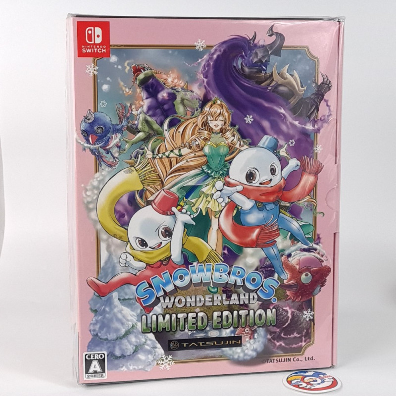 Snow Bros. Wonderland Limited Edition Switch Japan Edition New (Multi-Language)