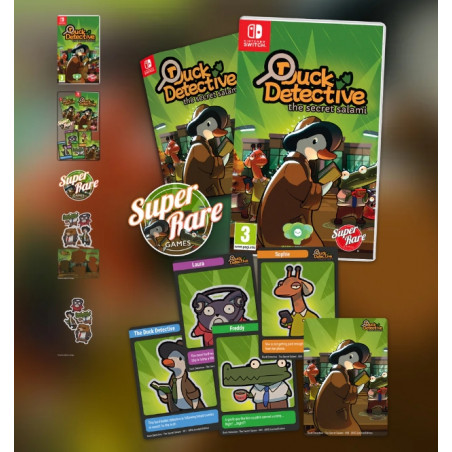 Duck Detective - The Secret Salami Nintendo Switch Super Rare Games SRG120 New