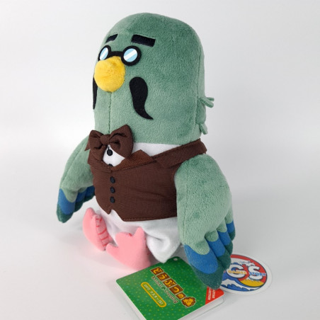 Plush Peluche Animal Crossing All Star Collection Brewster Master (21,5cm) Japan New
