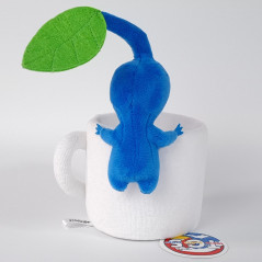 Plush Peluche Pikmin Accessory Case Mug Storage: Blue Pikmin Japan New