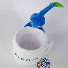 Plush Peluche Pikmin Accessory Case Mug Storage: Blue Pikmin Japan New