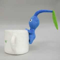 Plush Peluche Pikmin Accessory Case Mug Storage: Blue Pikmin Japan New