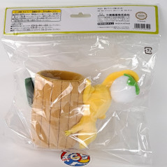 Plush Peluche Pikmin Accessory Case Wood Storage: Yellow Pikmin (13cm) Japan New