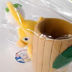 Plush Peluche Pikmin Accessory Case Wood Storage: Yellow Pikmin (13cm) Japan New