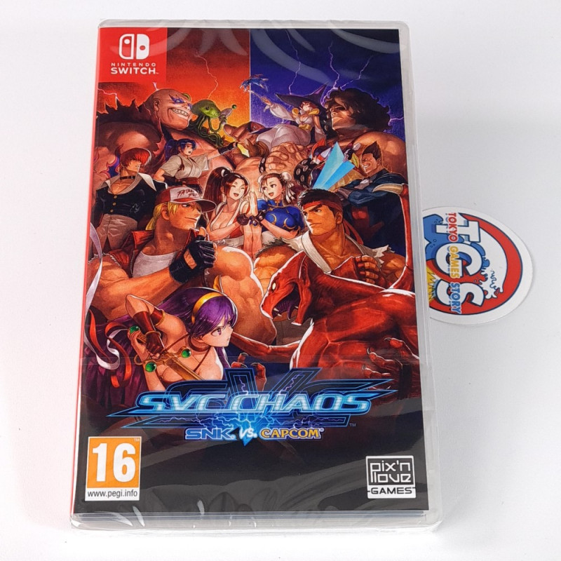 SNK vs. Capcom: SVC CHAOS Pix'n Love FIRST EDITION Switch New (Multi-Language)