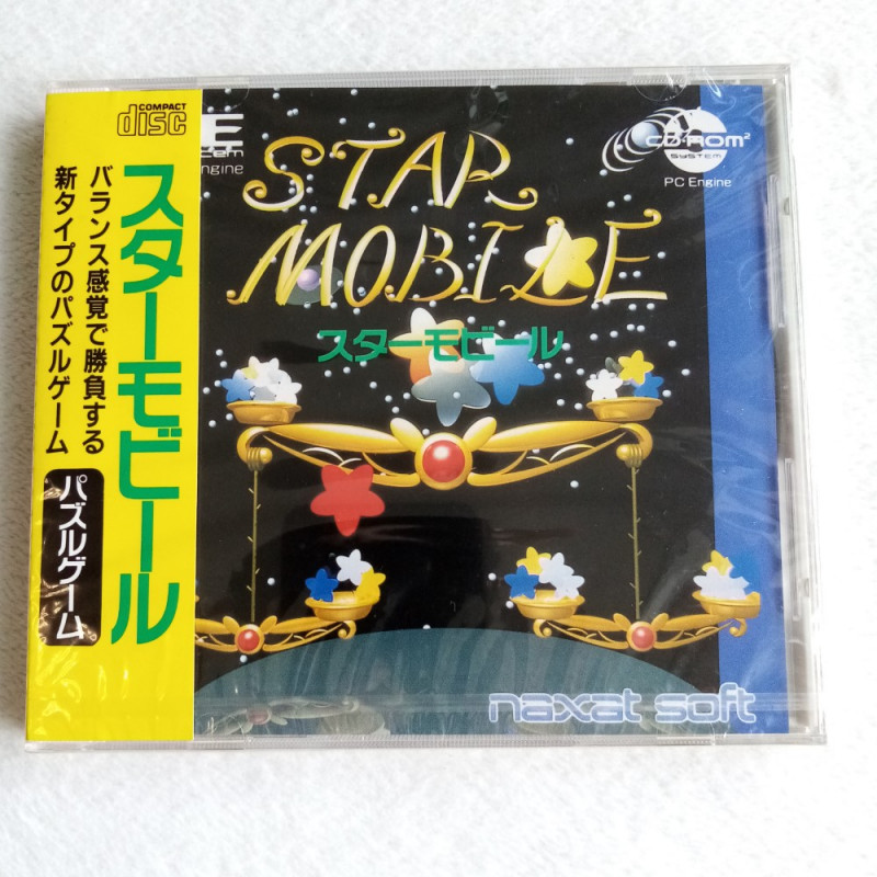 Star Mobile Nec PC Engine Super CD-Rom² Japan Ver. PCE Neuf/New Factory Sealed Naxat Soft Puzzle Game 1992 DV-LN1