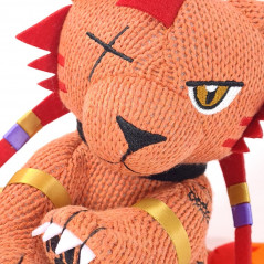 Peluche Final Fantasy VII Remake Knitted Plush Red XIII (25cm) Japan New (Square Enix)