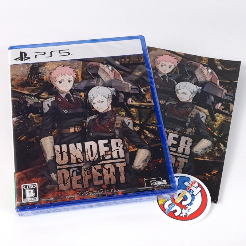 Under Defeat +Mini Guidebook Bonus PS5 New (Shmup/Shoot'em Up)