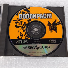 DoDonPachi Saturn Japan Game +Reg.&Spin.Card TBE Sega Shmup Danmaku Atlus Cave