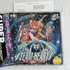 スチーム・ハーツ Nec PC Engine Super CD-Rom² Japan Original Ver. Wth Obi&Reg.Card  PCE Shmup Shooting DV-LN1