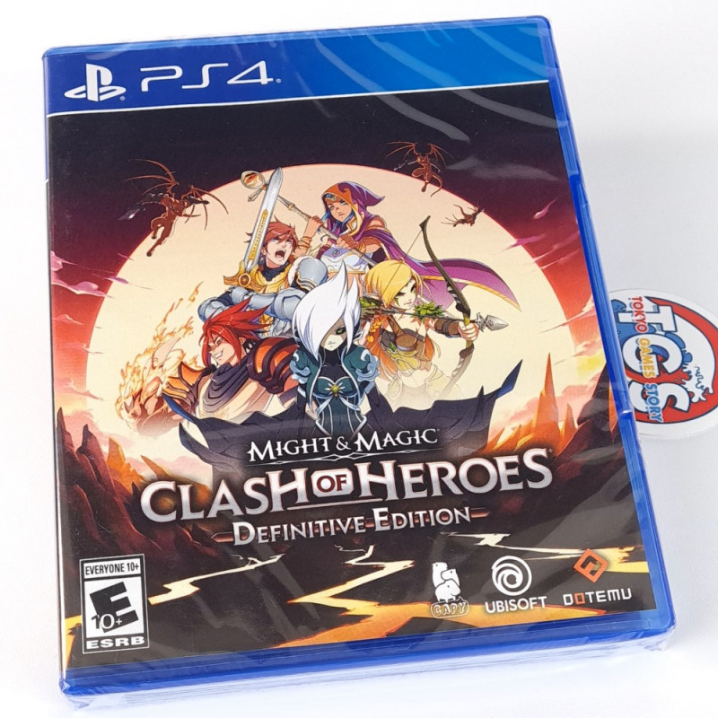 MIGHT & MAGIC Clash of Heroes Definitive Edition PS4 US New (Multi-Language)